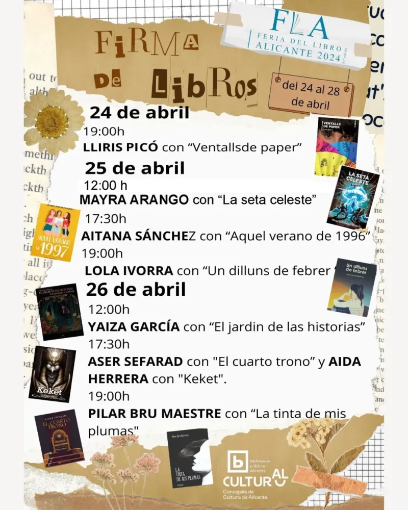 Feria del Libro Alicante 2024