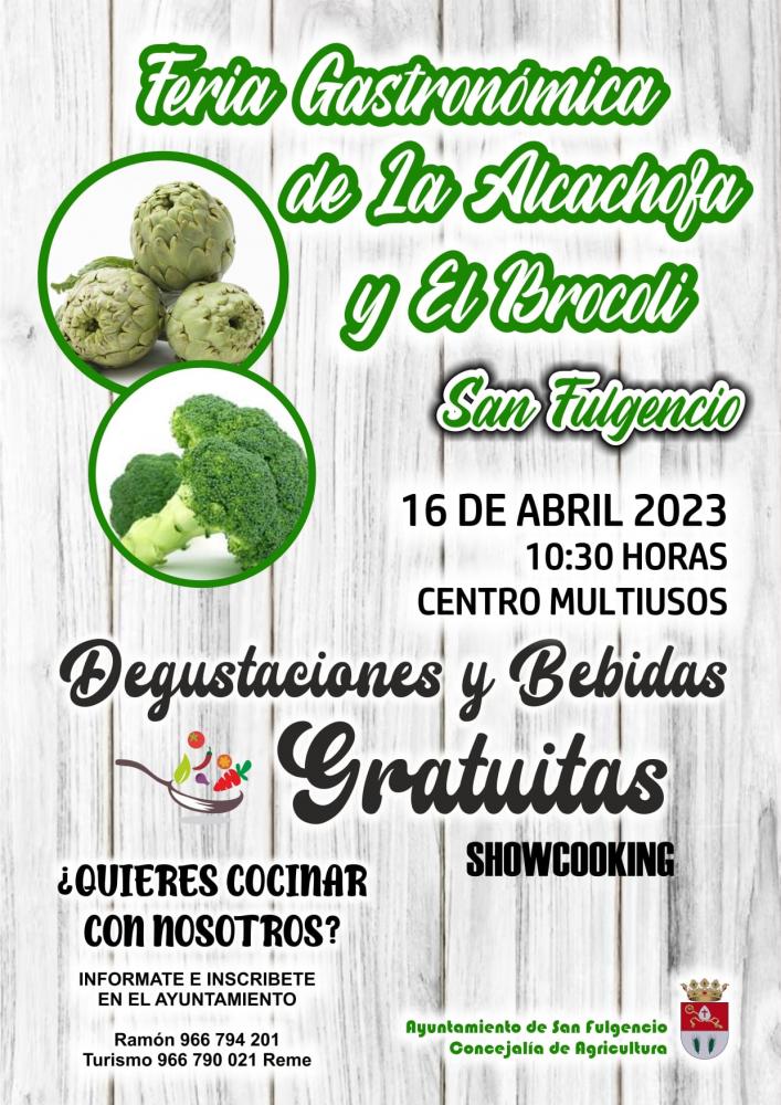 Feria gastronómica del brócoli y la alcachofa