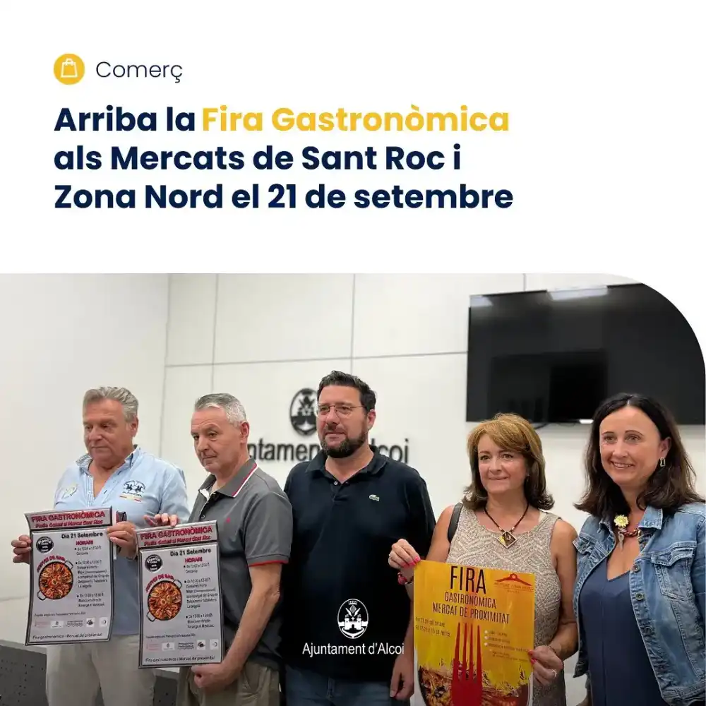 Feria Gastronómica en los Mercados de Sant Roc 2024