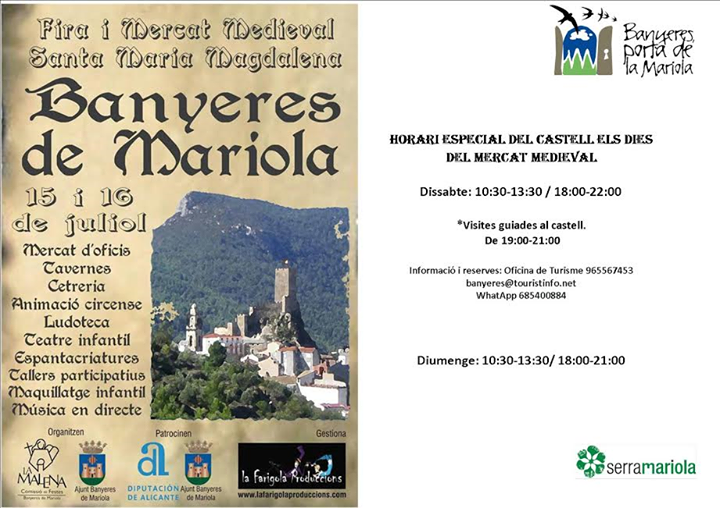 Feria Medieval de Banyeres de Mariola