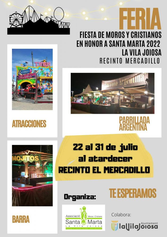 Feria Moros y Cristianos en Honor a Santa María 2022