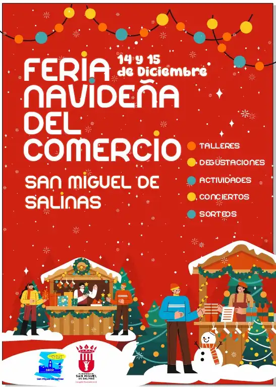 Feria Navideña del comercio San Miguel de Salinas 2024