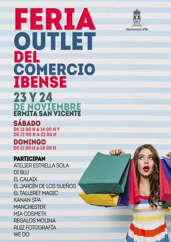 Feria Outlet del comercio Ibense 2024