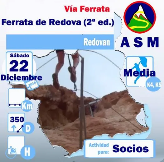 Ferrata de Redovan segunda edicion