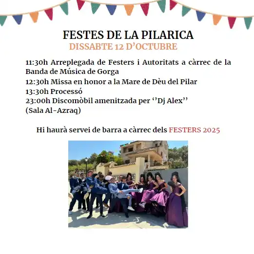 Festes de la Pilarica La Vall d'Alacalà