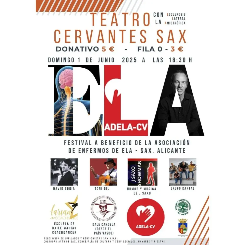 Festival benéfico para la Asociación de Enfermos de ELA