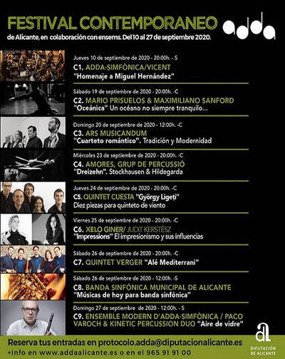 Festival Contemporáneo de música Alicante 2020