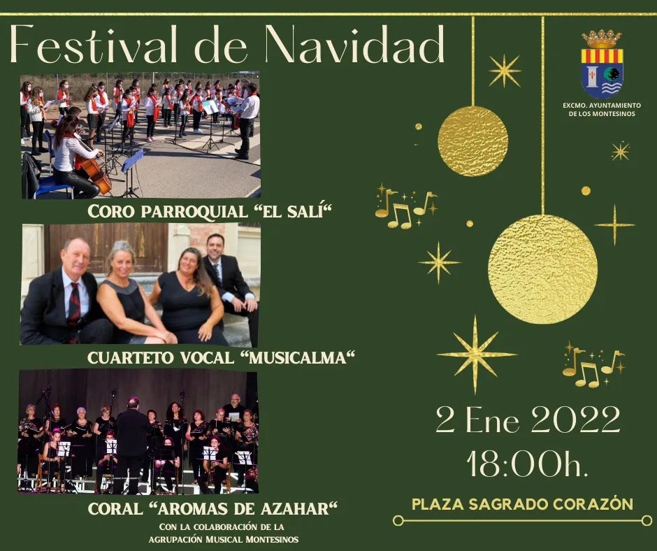 Festival de navidad de canto