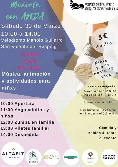 Festival Deportivo "Muévete con ANDA"