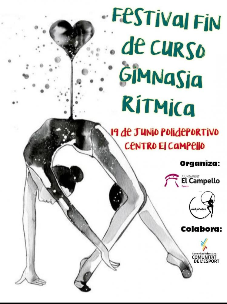 Festival Fin de curso de gimnasia rítmica Campello