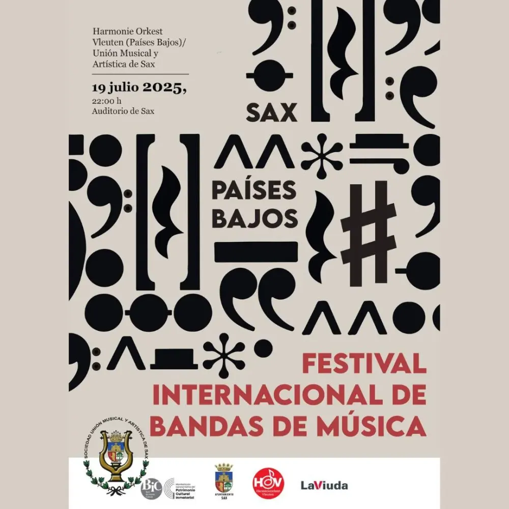 Festival internacional de bandas de música Sax 2025