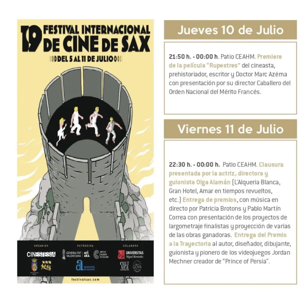Festival Internacional de Cine de Sax 2025