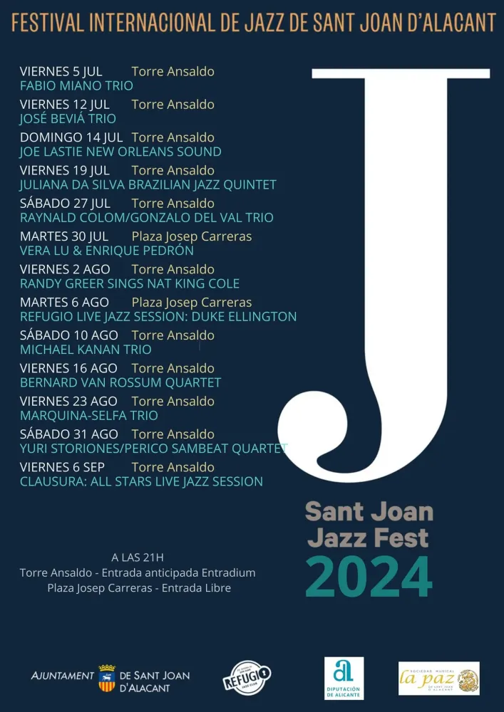 Festival Internacional de Jazz de Sant Joan d'Alacant 2024