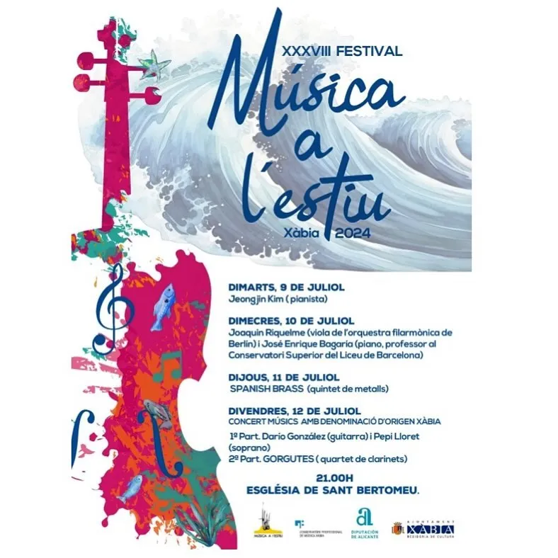Festival Música a l'estiu Xábia 2024