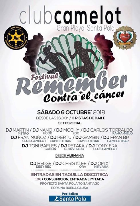 Festival Remember contra el Cancer en Santa Pola
