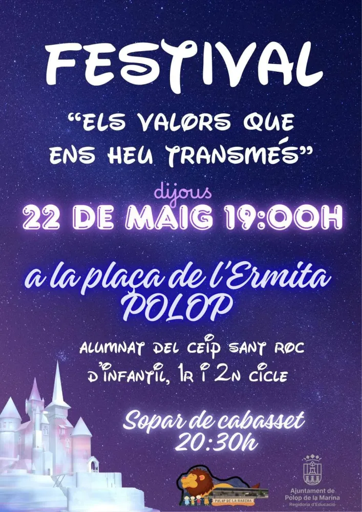 Festival "Els valors que ens heu transmés"