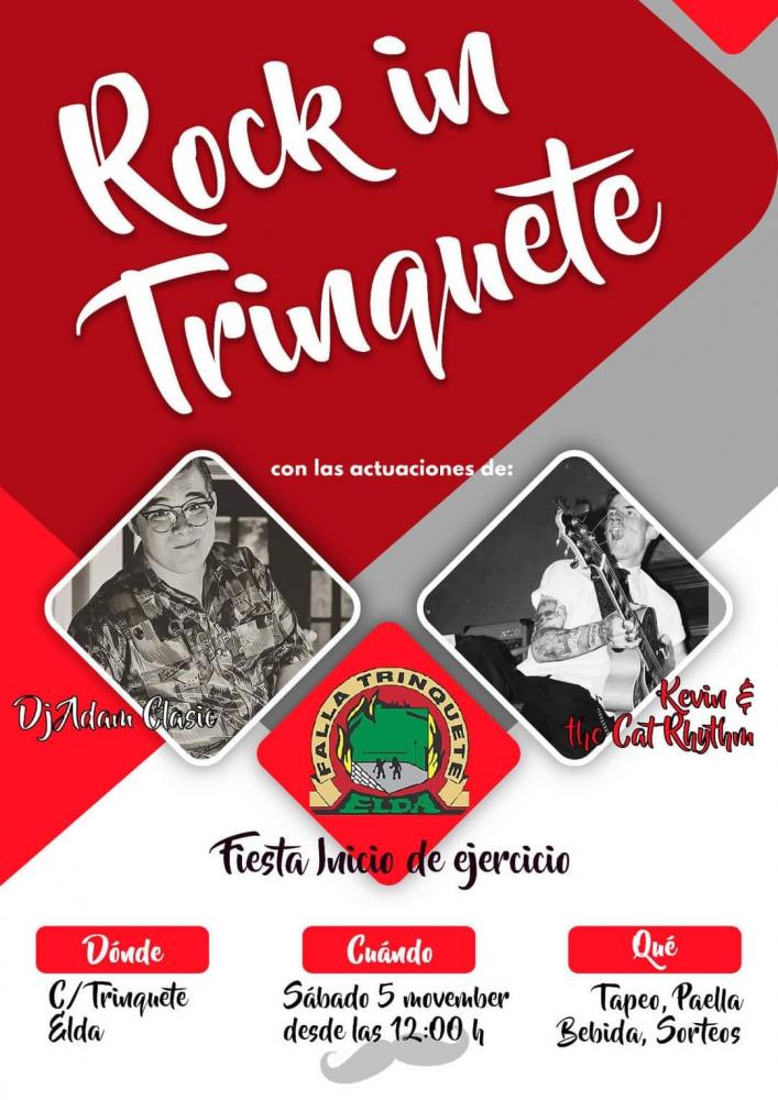 Fiesta " Rock in Trinquete" - Falla Trinquete