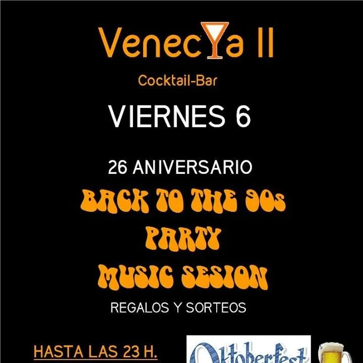 Fiesta 26 Aniversario Venecia II Cocktail-bar