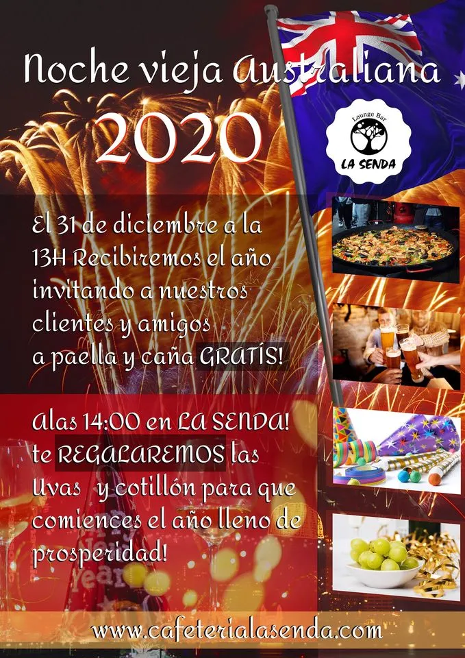 Fiesta Australiana de fin de año en la senda