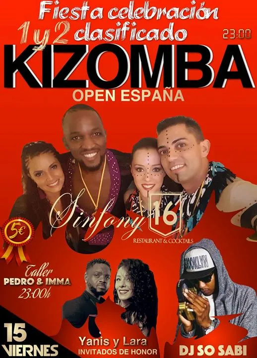 Fiesta celebración Kizomba Open España