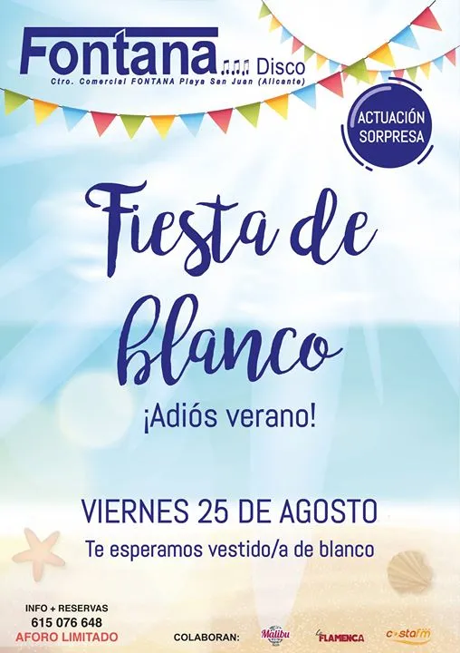Fiesta de blanco