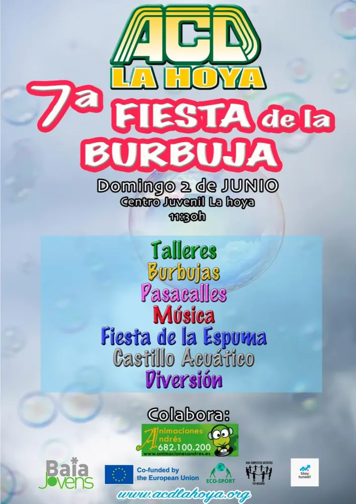 Fiesta de la Burbuja ACD La Hoya
