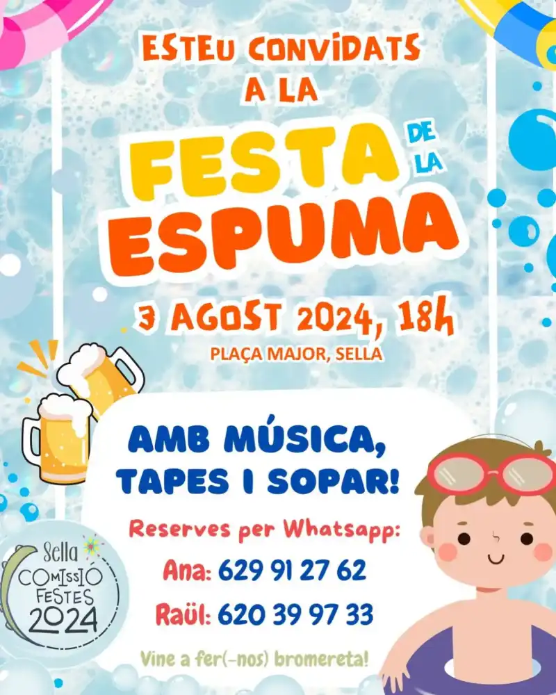 Fiesta de la espuma