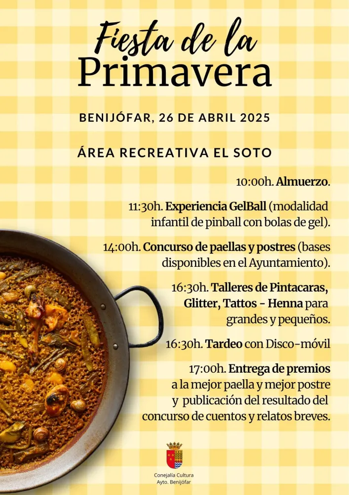 Fiesta de la Primavera en Área Recreativa el Soto