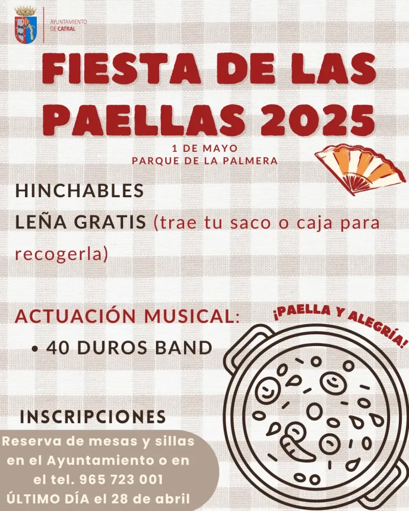 Fiesta de las paellas 2025