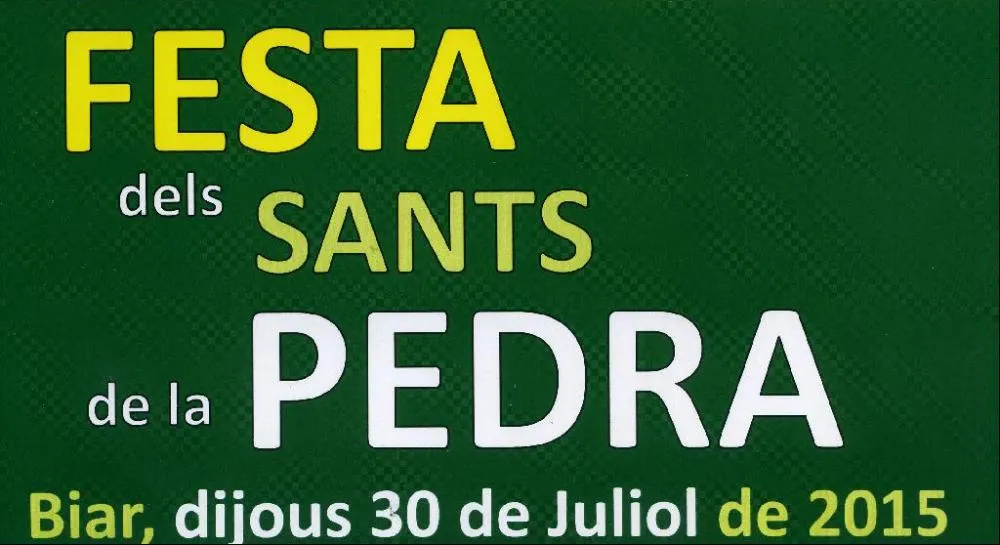 Fiesta de los Santos de la Piedra en Biar