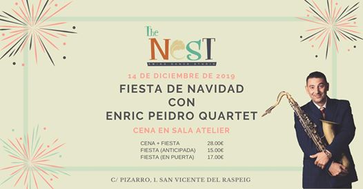 Fiesta de Navidad con Enric Peidro Quartet