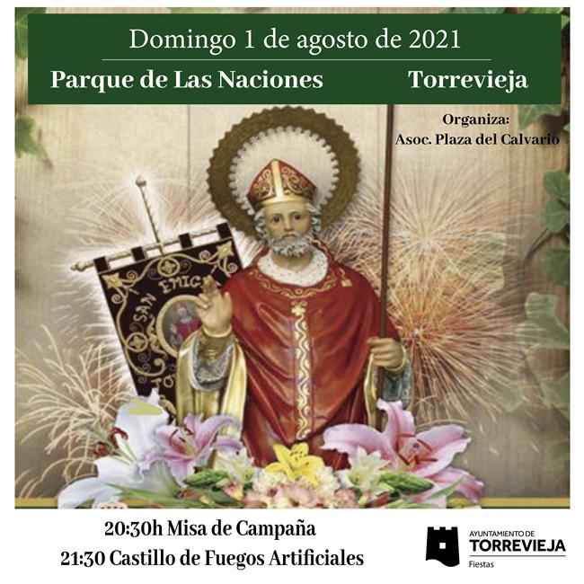 Fiesta de San Emigdio 2021 en Torrevieja