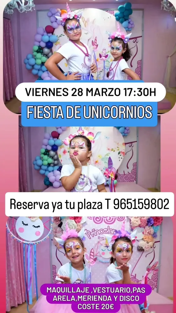 Fiesta de unicornios