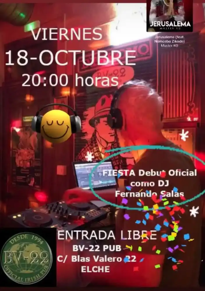 Fiesta debut oficial DJ Fernando Salas