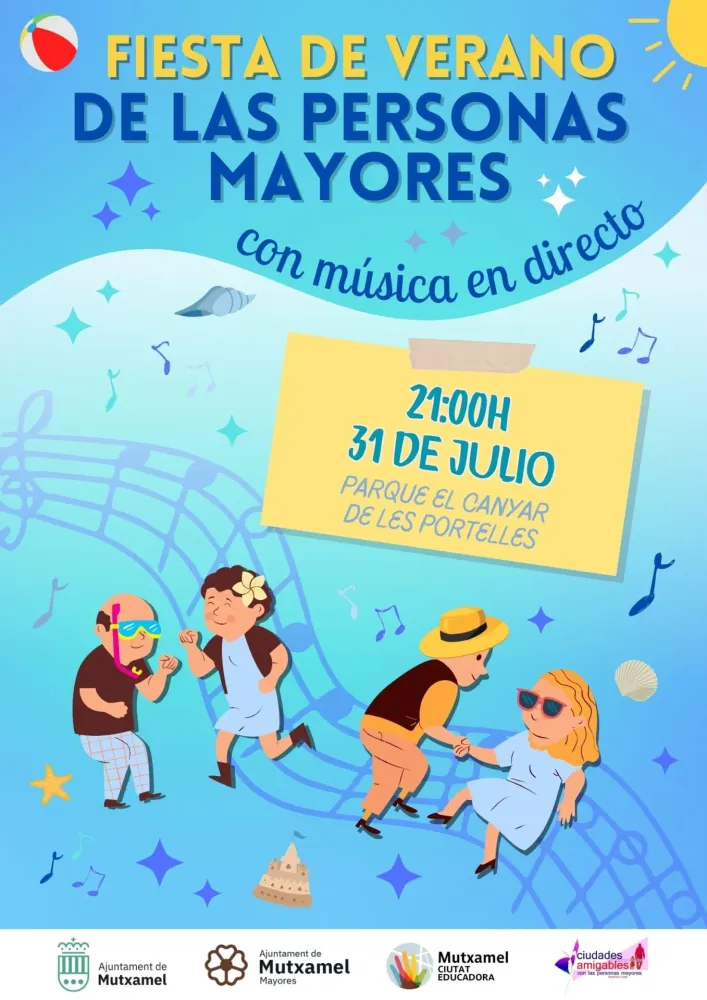Fiesta del verano de mayores