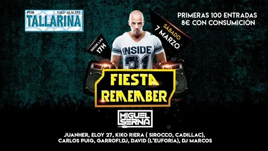 Fiesta Remember con Miguel Serna