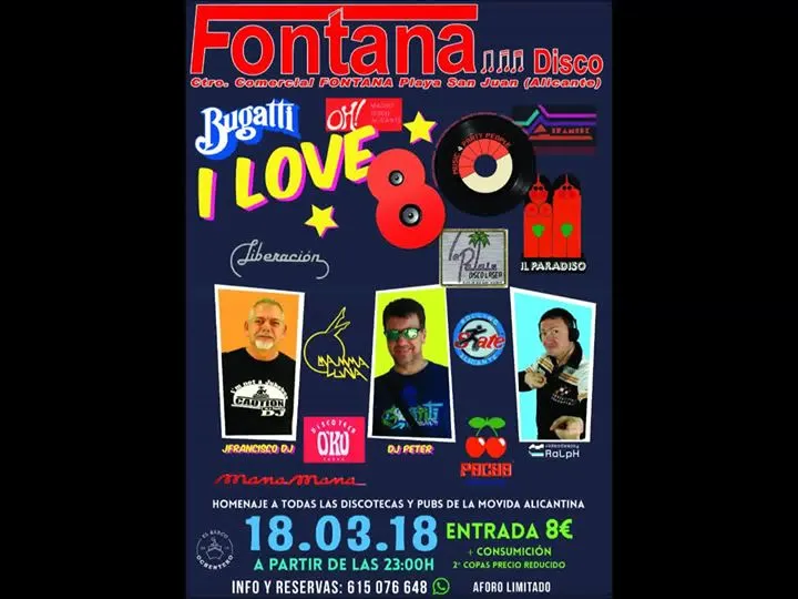 Fiesta remember en Fontana Disco