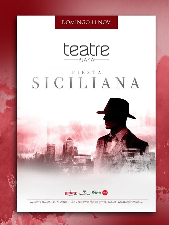 Fiesta siciliana en Teatre San Juan Playa