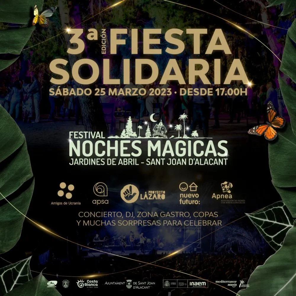 Fiesta Solidaria Noches Mágicas 2023