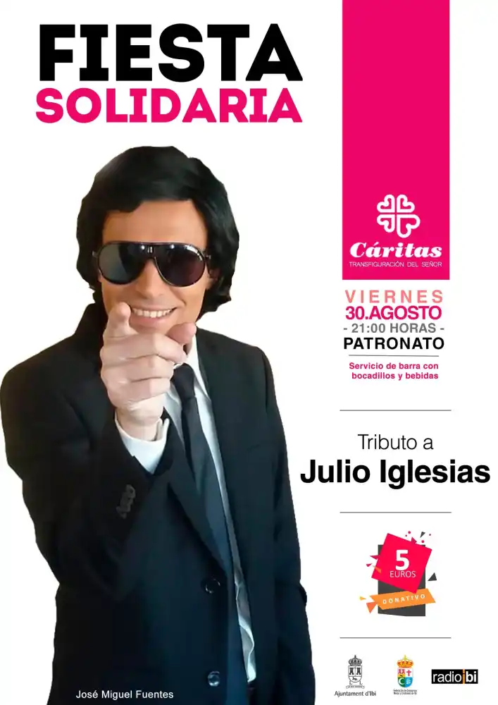 Fiesta Solidaria Tributo a Julio Iglesias