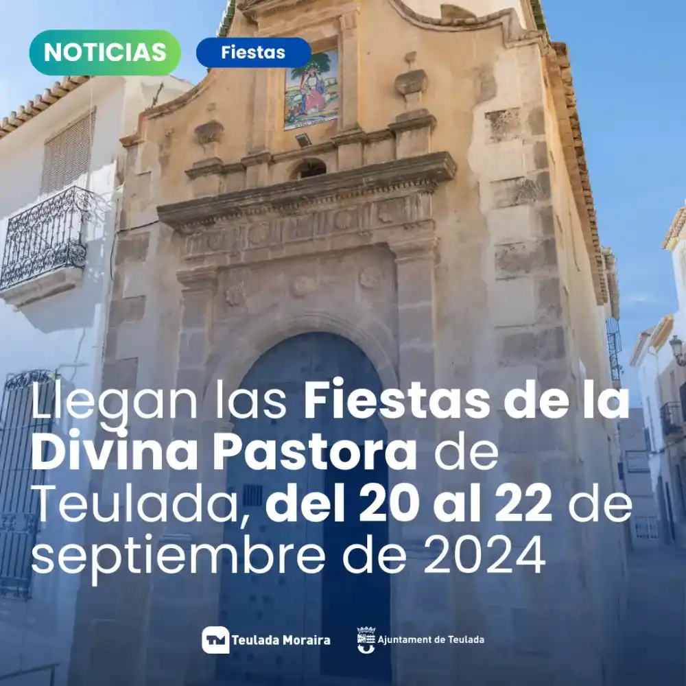 Fiestas de la Divina Pastora de Teulada 2024