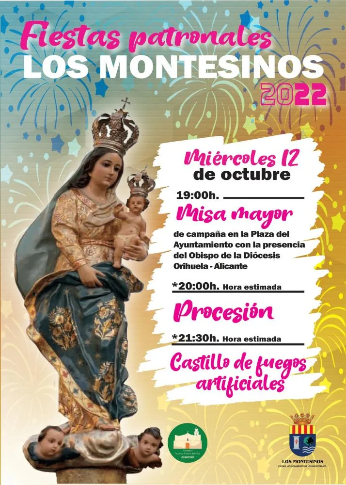 Fiestas de Los Montesinos 12 octubre 2022
