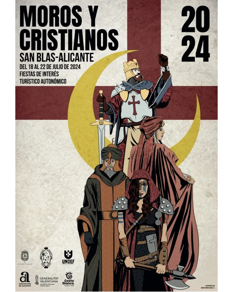 Fiestas de Moros y Cristianos - San Blas - Alicante 2025
