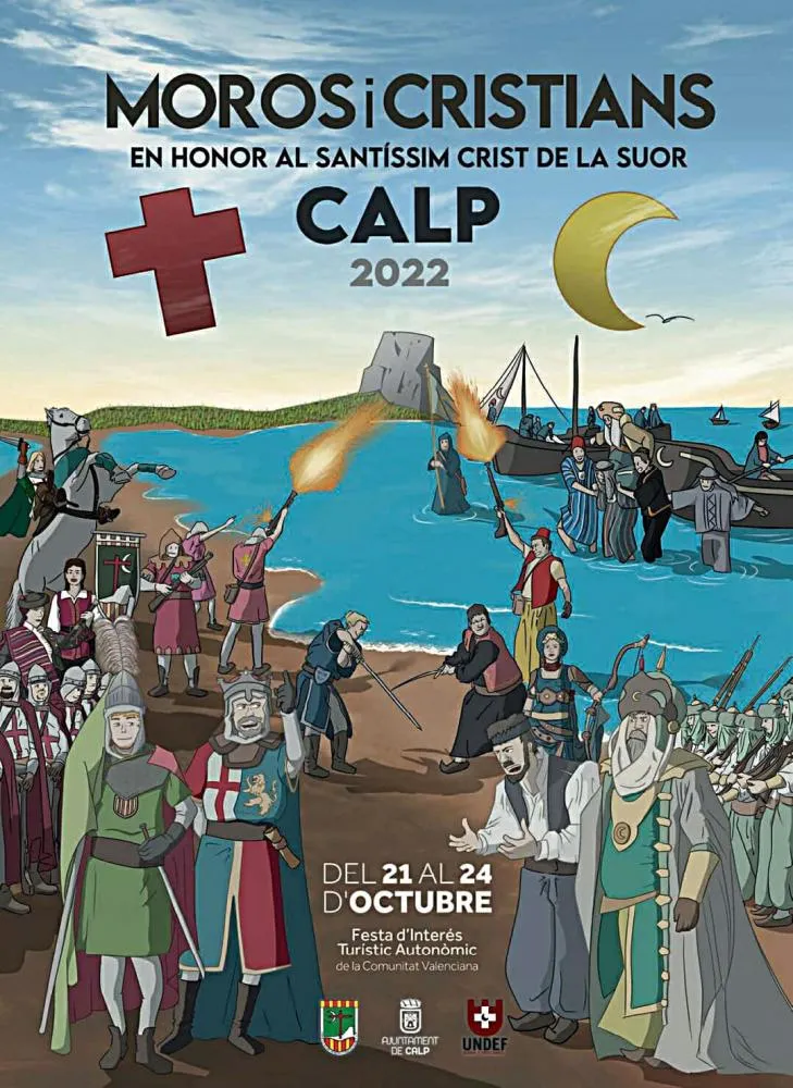 Fiestas de Moros y Cristianos Calpe 2022