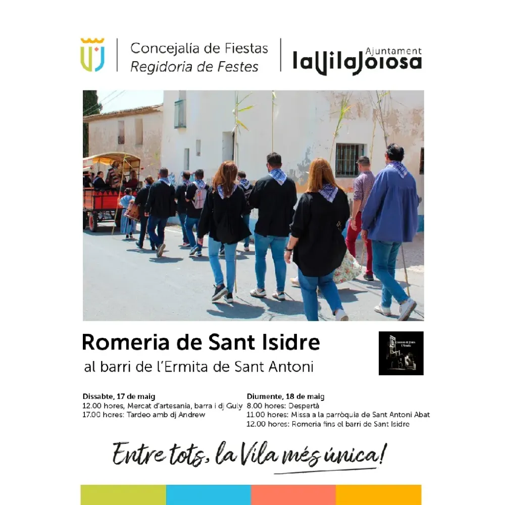 Fiestas de San Isidro Villajoyosa 2025