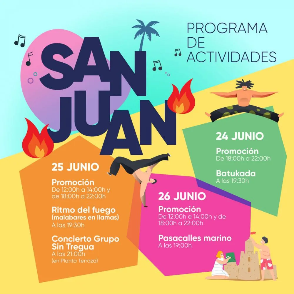 Fiestas de San Juan en las Habaneras