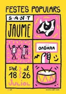 Fiestas de Sant Jaume Ondara 2025