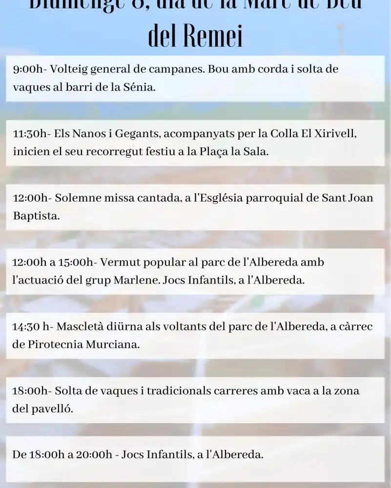 Fiestas de Septiembre Monóvar 2024