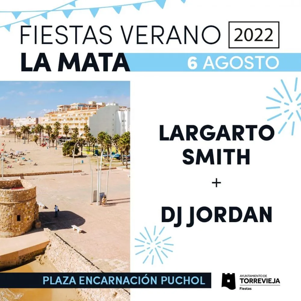 Fiestas de verano en La Mata - Conciertos 6 agosto