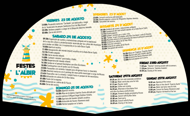 Fiestas del Albir 2019